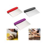 Hamur Kesme Spatulası Paslanmaz Çelik Hamur Kazıma Aparatı Çok Renkli