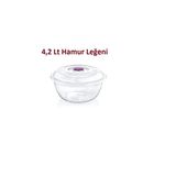 Hamur Leğeni 5 Lt Şeffaf Plastik