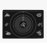 Hamur Matı Geniş Silikon Çok Amaçlı 40Cm X 50Cm Hamur Açma Matı