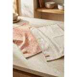 Hamur Mikrofiber Mutfak Havlusu 2'li Bulaşık Cam Kurulama Bezi Seti 40X60 cm 502 - 2 Adet - Bej