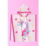Hamur Plaj Havlusu Çocuk Panço Unicorn