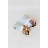 Hamur Pratik Askılı Organizer Bebek Arabası Beşik Kenar Fluffy Organizer Solid Çağla Yeşili
