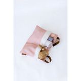Hamur Pratik Askılı Organizer Bebek Arabası Beşik Kenar Fluffy Organizer Solid P. Pembe - Pudra