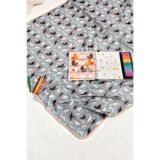 HAMUR Proof Sıvı Geçirmez Etkinlik Aktivite Halı Örtüsü 140x140 cm Çok Amaçlı Bebek Çocuk Oyun Matı Junior