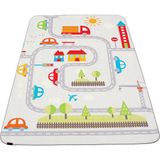 Hamur Road Renkli Oyun Matı 100 x 150 cm Yollar Arabalar Özellikli Bebek Ve Çocuk Halısı