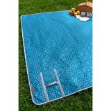 HAMUR Sıvı Geçirmez Katlanabilir 150x175 cm Bahçe Park Piknik Örtüsü Kamp Plaj Matı Orıon