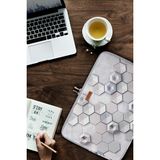 HAMUR Unisex Gri Laptop Çantası 15 inç