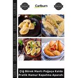 #Hamurkesme Paslanmaz Çelik Mantı Kurabiye Donut Kesici 75 Cm Profesyonel Yuvarlak Hamur Kesme Kalıbı