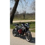 Hamza Motors Pulsar NS200 Uyumlu Ön koruma demiri (Kırmızı)