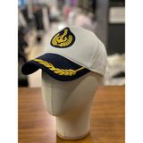 Hamze Gemici Denizci Çapa Nakışlı Unisex Cap Şapka - 001-Beyaz - Standart