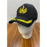 Hamze Gemici Denizci Çapa Nakışlı Unisex Cap Şapka - Standart - Siyah