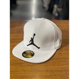 Hamze Jumpman 23 Unisex Hip Hop Snapback Rapper Basket Pamuklu Cap Şapka - 58 cm - 001-Beyaz
