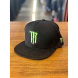 Hamze Monster Siyah Kanvas Hiphop Snapback Rapper Basket Cap Şapka