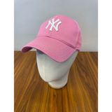 Hamze Ny Yankees Nakış Fileli Trucker Beyzbol Cap Şapka - Standart - Pembe