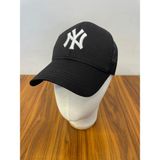 Hamze Ny Yankees Nakış Fileli Trucker Beyzbol Cap Şapka - Standart - Siyah-001