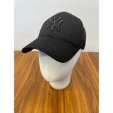 Hamze Ny Yankees Nakış Fileli Trucker Beyzbol Cap Şapka - Standart - Siyah-002