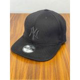 Hamze Ny Yankees New York Nakış Hip Hop Snapback Rapper Şapka Cap Siyah - Siyah