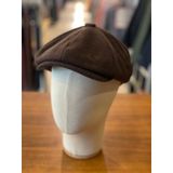 Hamze Peaky Blinders Tarz İngiliz Model Kaşe Kumaş Kasket Şapka Kahverengi