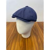 Hamze Peaky Blinders Tommy Shelby Ingiliz Model Keten Yazlık Kasket Şapka - Standart - Lacivert
