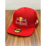Hamze Red Bull Nakışlı Hip Hop Snapback Rapper Basket Cap Şapka Kırmızı