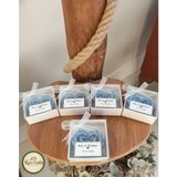 Han Crafts 10'lu Hediyelik Mum Kalp Şeklinde Gül Mum Düğün, Nişan, Baby Shower, Kına, Söz, Nikah Hediyeliği - Mavi