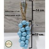 Han Crafts Üzüm Salkım Sabun Opak Renkli - Mavi Renkli Salkım Sabun Paradise Kokulu