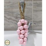 Han Crafts Üzüm Salkım Sabun Opak Renkli - Pembe Renkli Salkım Sabun Çilek Kokulu