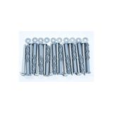 Han-Er Ticaret Flanşlı Altıgen Torks Başlı Vida + Mantolama Dübel Seti | Dübel: M10x120 mm | Vida: M7x120 mm | 10’lu Paket