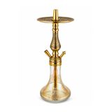 han nargile 45 cm Komple Bakır Nargile Takımı – İşlemeli Özel Tasarım, Çantalı Set, Uzun Maşa, Marpuç ve Kil Lüle