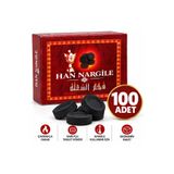 han nargile Çakmakla Yanan Barutlu Nargile Kömürü 100 Adet