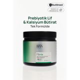 Han Organic Fibrio Prebiyotik Lif & Sindirim Enzimleri | İnulin Psyllium Moringa | Bağırsak Düzeni ve Sindirim Desteği Toz Takviye Han Organik
