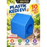 Han Plus Plastik Kedi Evi -10 Adet + Online Sıfır Atık Eğitimi