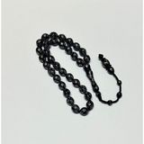 Han Ticarethane Zekai Şenyurt Usta İşi Gümüş Çakımlı Abanoz Tesbih