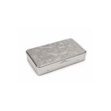 Han Tobacco Metal Tütün Saklama Kutusu 10x6x2 cm – Dekoratif Desenli Menteşeli Kompakt Kutu
