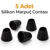 Han Tobacco Silikon Marpuç Contası 5’li Set – Nargile Marpuç Adaptörü – Esnek Dayanıklı Conta