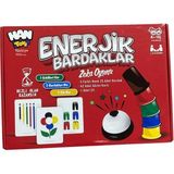 Han Toys Enerjik Bardaklar Eğitici Zeka Oyunu 2004 - Çok Renkli