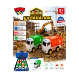 Han toys Mini Çöp Kamyonu Oyuncak Seti – Geri Dönüşüm ve Temizlik Aracı