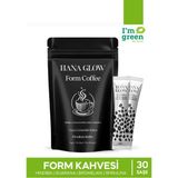Hana Glow 90 gr Form Kahvesi Hindiba Guarana Bromelain Spirulina İçerikli Lezzetli Detox