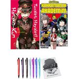 Hanako-Kun Tuvalet Hayaleti 1 ve Kahramanlık Akademim 8 2li Set
