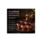 HANCAPPADOCIACOLLECTION Kapadokya Çömlek Meşrubat-Kahve Yanı İkram Bardağı Seti 6 'lı