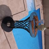 Hand Made Yuvarlak Epoksi Masa (110 cm)