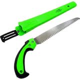 Hand Sfd Kılıflı Bağ Budama Testeresi Ince Diş Yeşil 270MM - Uzunluk : 270 mm