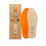 Handarte Hafızalı Deri Tabanlık Memory Foam - Ter Emici, Koku Önleyici, Rahat ve Konforlu Ayakkabı Tabanlığı