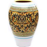 Handmade Craft Group Palermo Küp Seramik Saksı Orta Boy - 60*26 - Çok Renkli