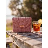 Handmade Crochet Clutch & Omuz Çantası Zincir Askılı 350,00 Tl - Mor