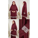 Handmade Dantel detaylı Namaz Kıyafeti Namazlık Takım (tesettür elbise)