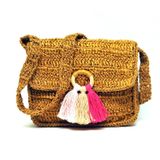 Handmade Rafya İp Tasarım Çanta