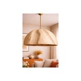 Handmade Wabi Sabi Karbon Beton Avize, Caventra