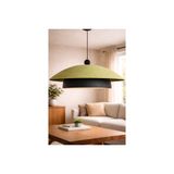 Handmade Wabi Sabi Karbon Beton Avize, Pistachio