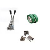 Handpack Çember El Aleti 12-16 Mm Hp 12 Pp+12Mm Yeşil Polyester Çember+1 Paket 1000 Adet 12Mm Sac Toka 12Mm